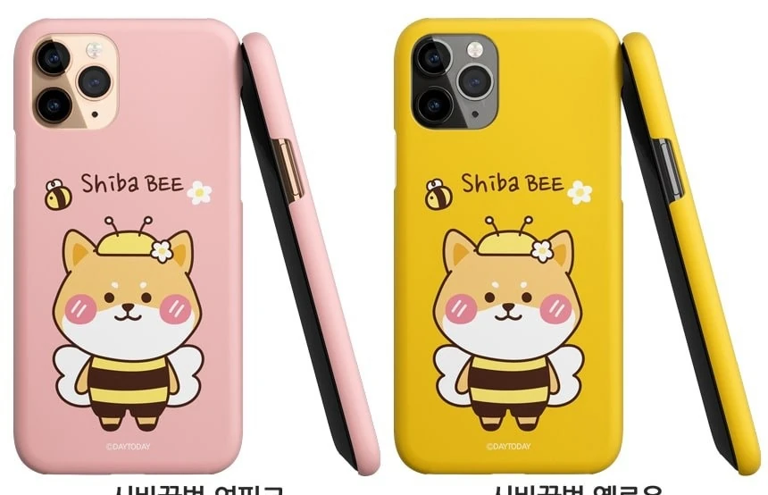 갤럭시노트8 SM-N950N 귀여운 케이스 팻 퍼피 퍼그 폴리카보네이트 소재